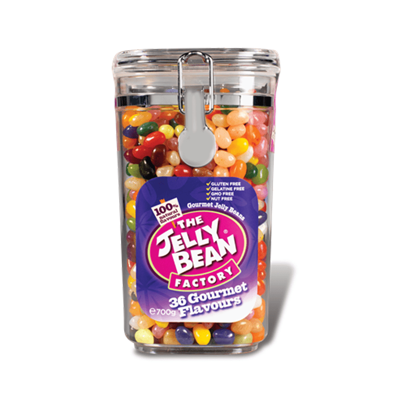Jelly beans in a jar royalty-