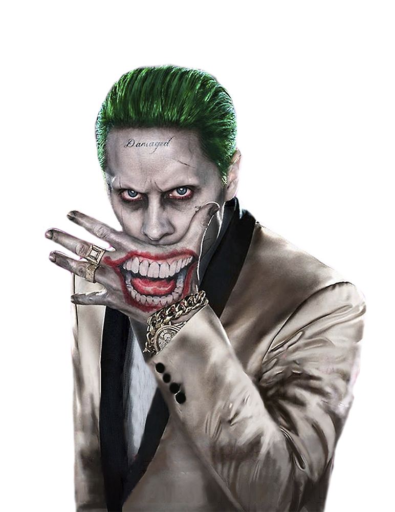 Suicide Squad Joker PNG by St