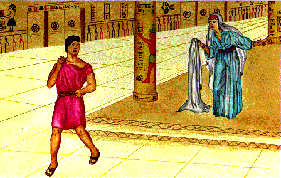 Joseph And Potiphars Wife PNG - 167362