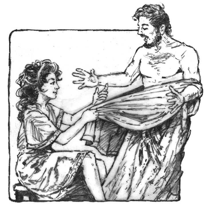 Joseph And Potiphars Wife PNG - 167374
