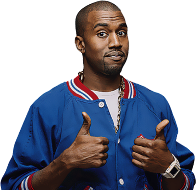 Kanye West Hands Up PNG