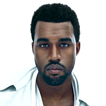 Kanye West face png