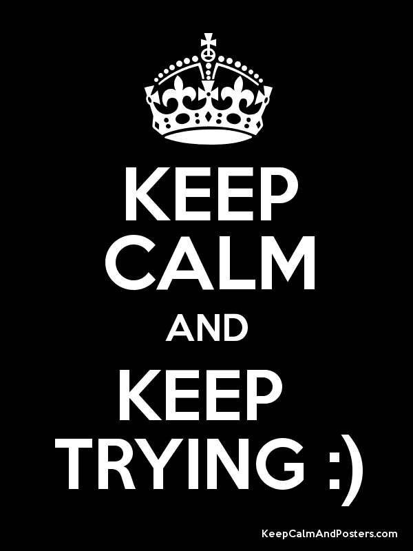 Keep Trying PNG - 83168