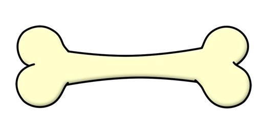 bone. PlusPng.com 