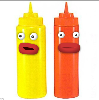 Ketchup And Mustard PNG - 48783