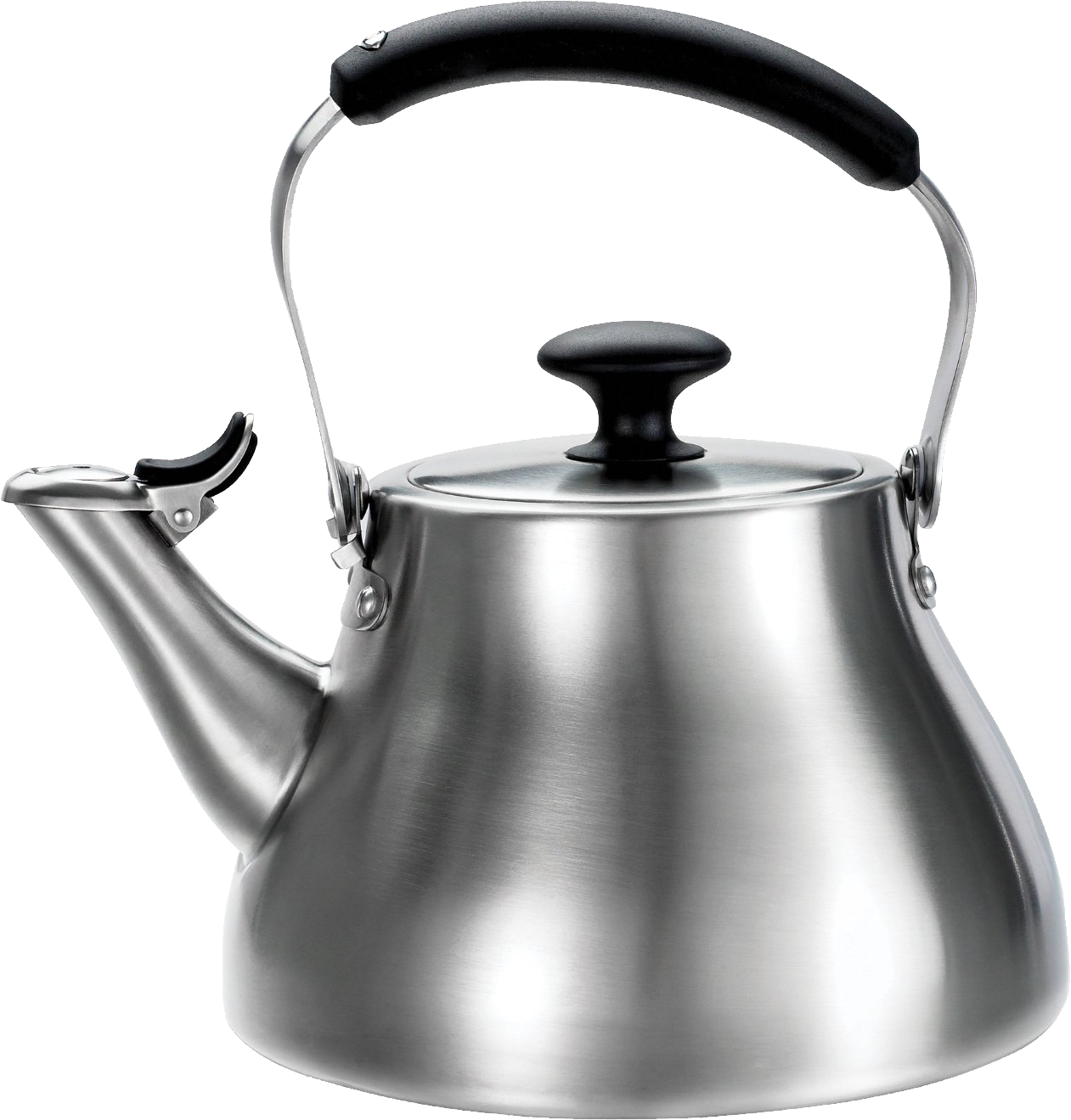 Red kettle PNG image