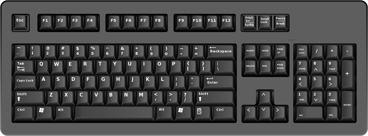 Keyboard PNG - 16980