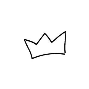 King On Throne PNG Black And White - 154484