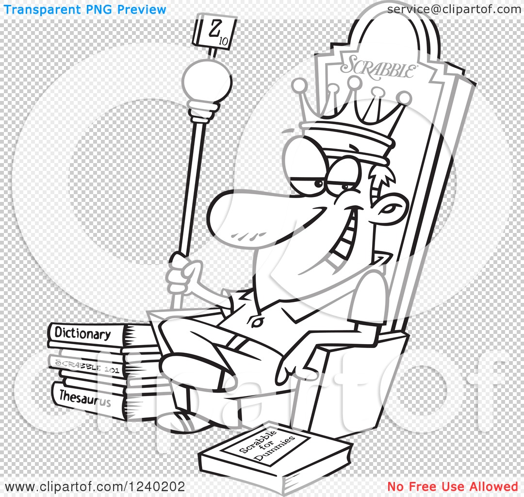 King Clipart Black And White 