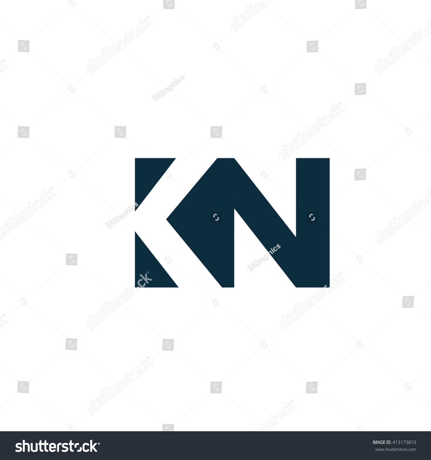 Kn Logo Vector PNG - 114416