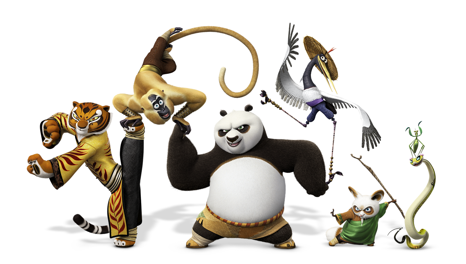 Kung Fu Panda Characters Png 