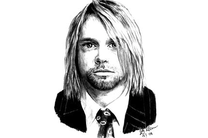 Kurt Cobain PNG - 88248
