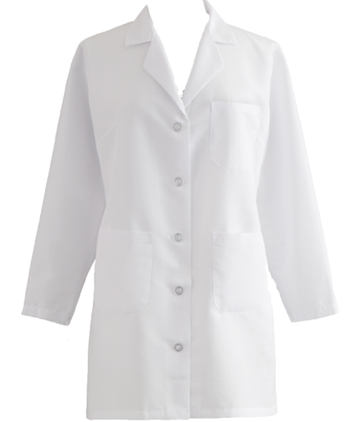 Unisex Basic White Lab Coat-M