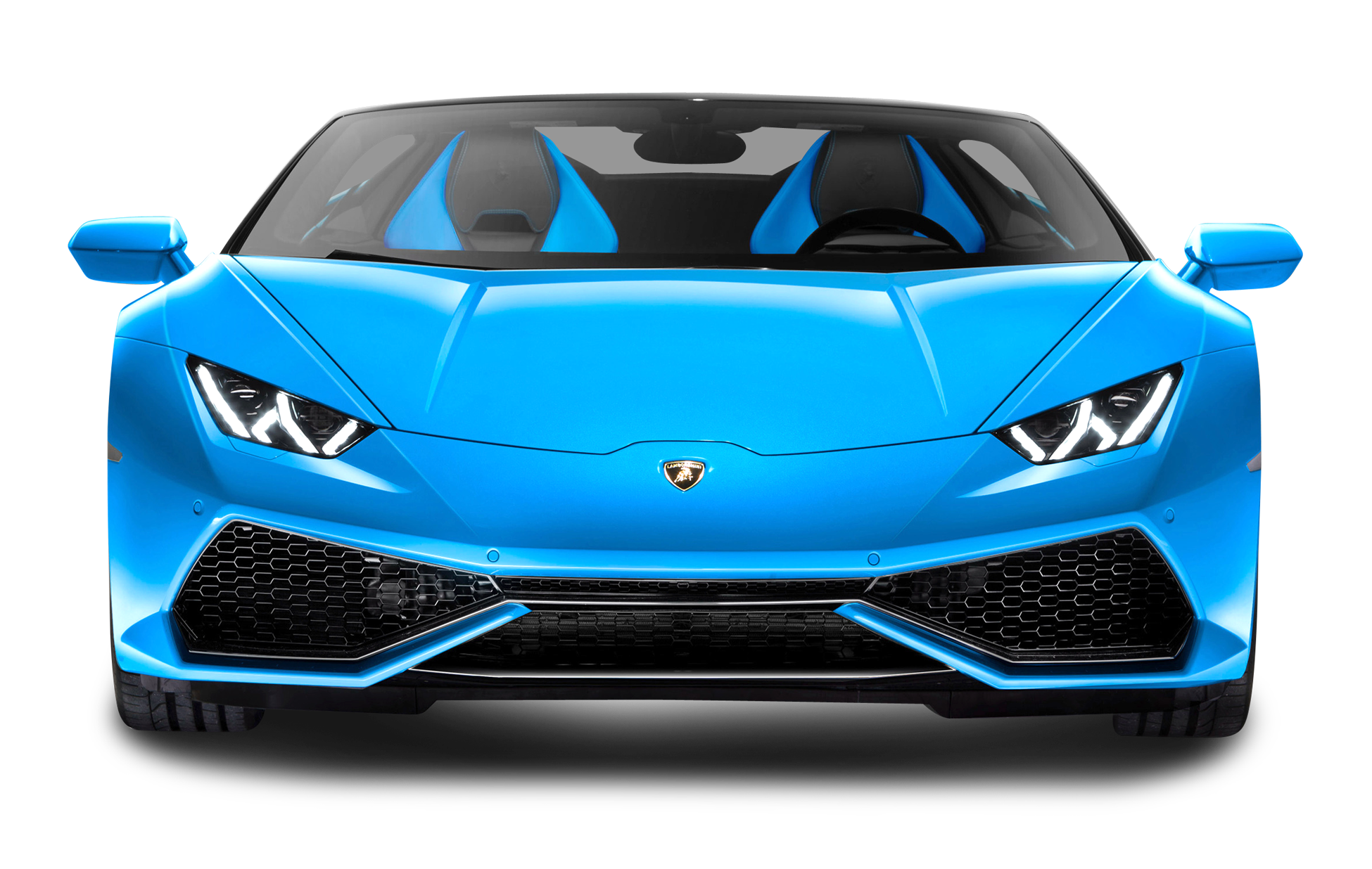 Blue Lamborghini Huracan LP 6