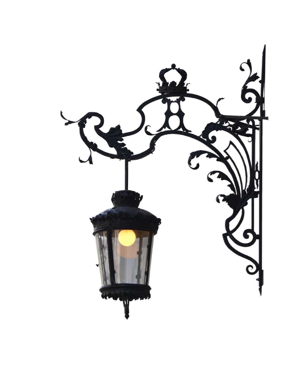 Lamp PNG Black And White - 44472
