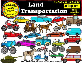Land Transportation PNG Black And White - 152859