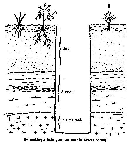 Layers Of Soil PNG Black And White - 165758