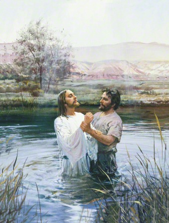 Lds Clipart Jesus Baptism Ima