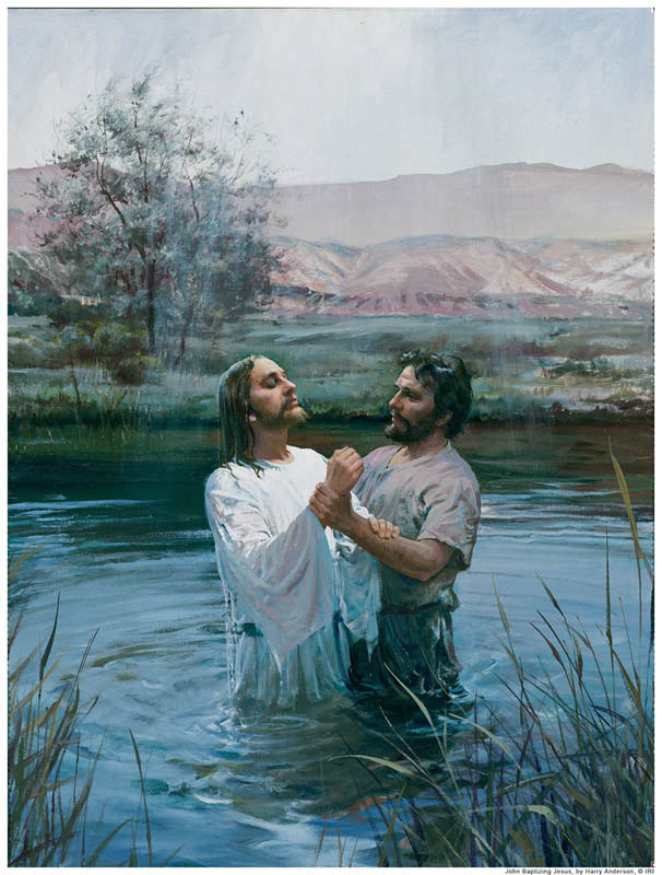 Lds Jesus Baptism PNG - 159206