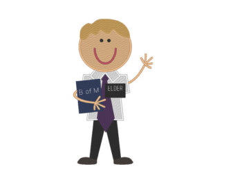 Lds Missionary Cartoon PNG - 151376
