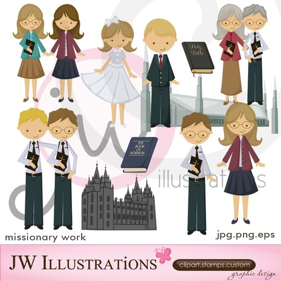 Lds Missionary Cartoon PNG - 151372