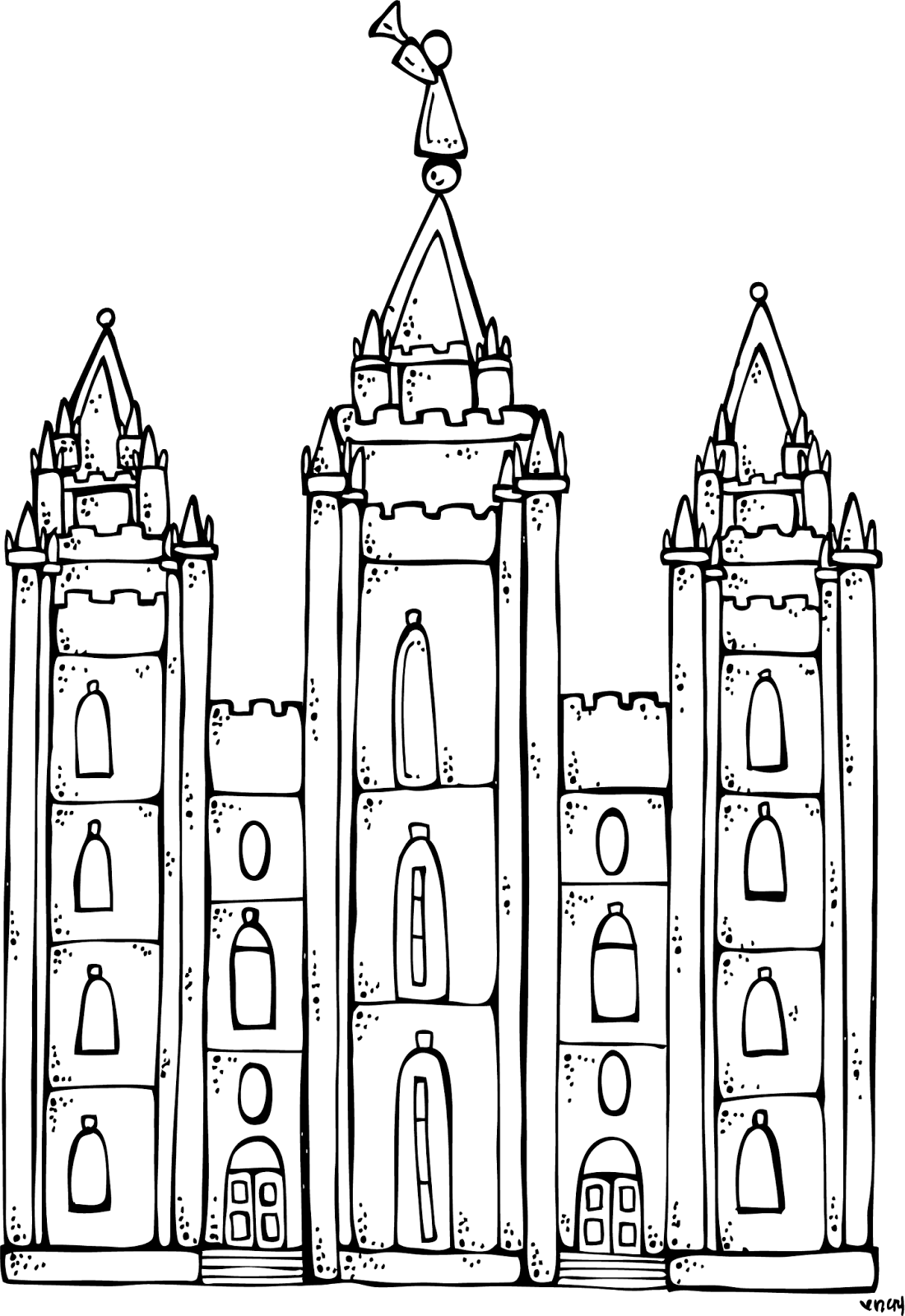 Lds Temple PNG HD - 144626