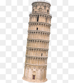 Leaning Tower of Pisa, Cartoo