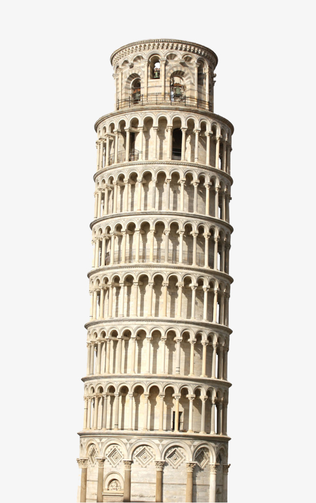 Leaning Tower of Pisa, Cartoo