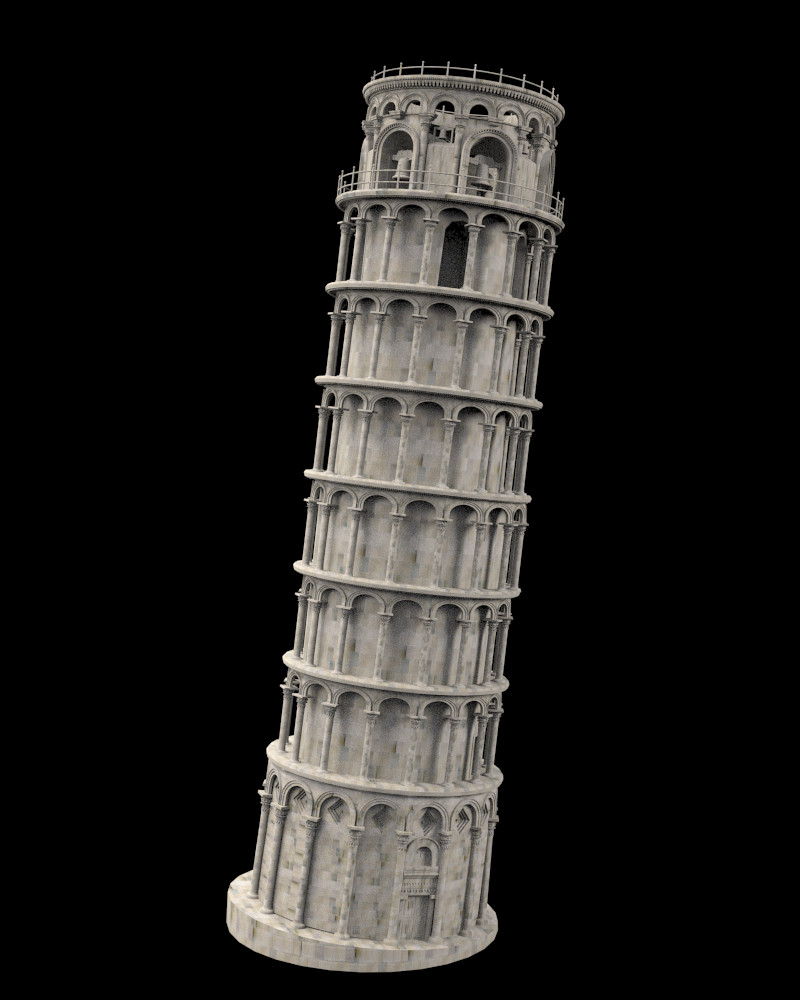 Tower · Max Pisa Leaning Plu