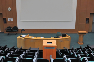 lecture hall, public cpeech, 