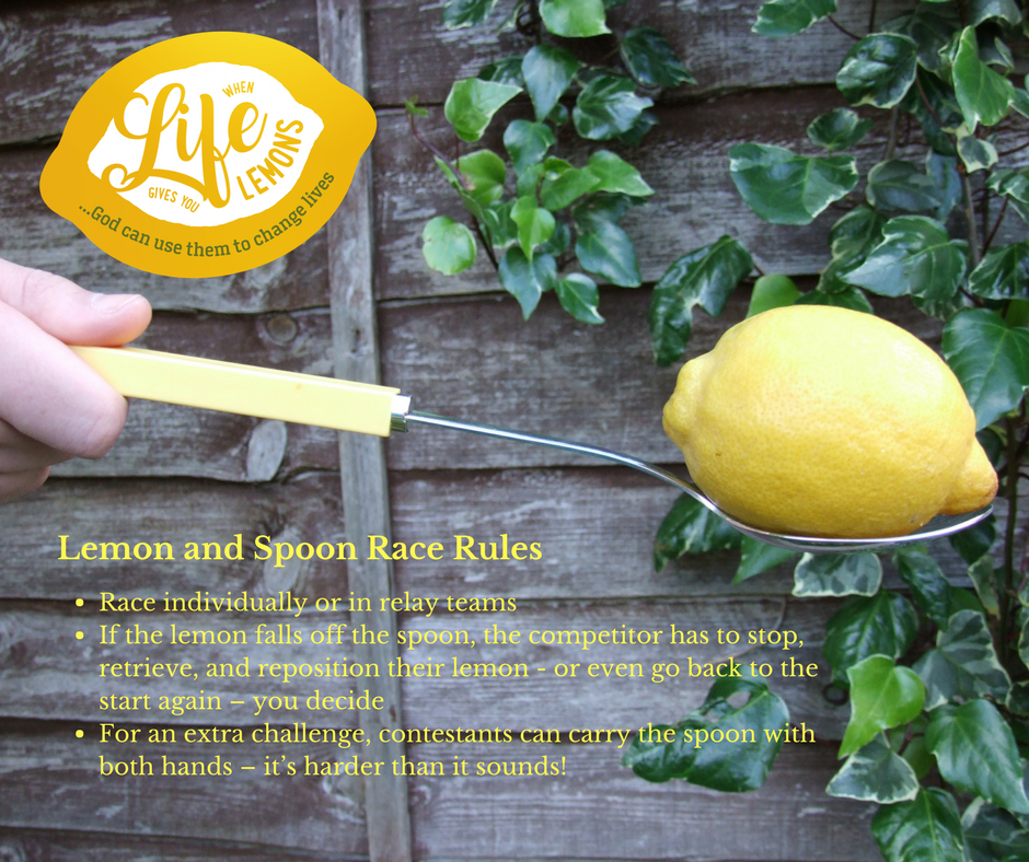 Lemon And Spoon Race PNG - 168374