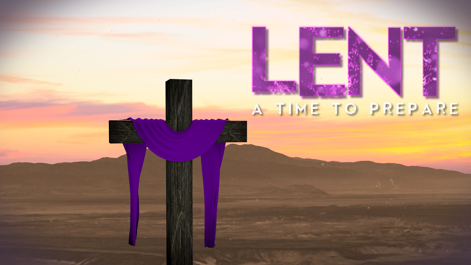 Lent Cross | To Get the Spiri