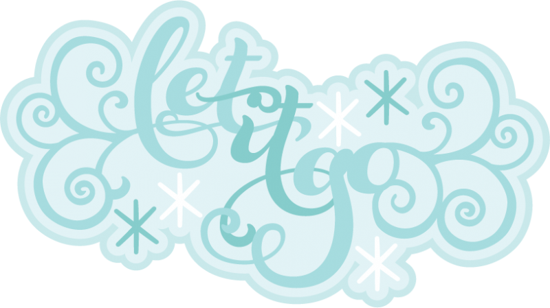 Let It Go PNG Text. by lghtsp