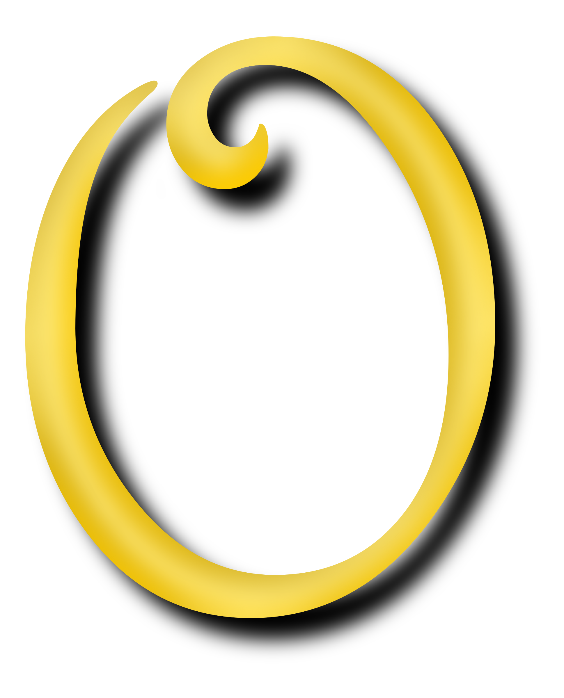 Letter O PNG - 64744