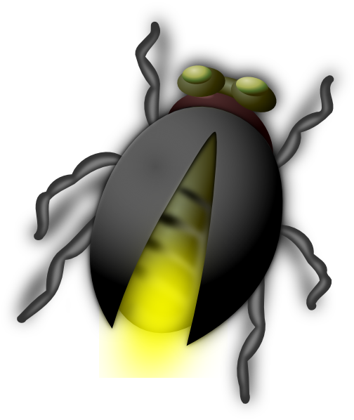 Firefly clipart lightning bug