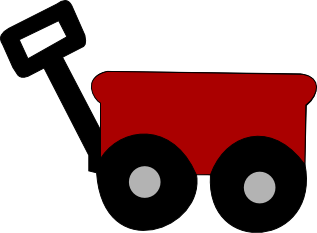 Little Red Wagon PNG - 54023