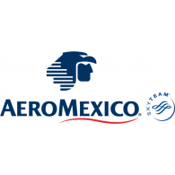 Logo Aeromexico Black PNG - 114675