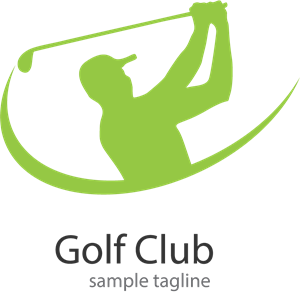 Golden Eagle Golf Club Logo V