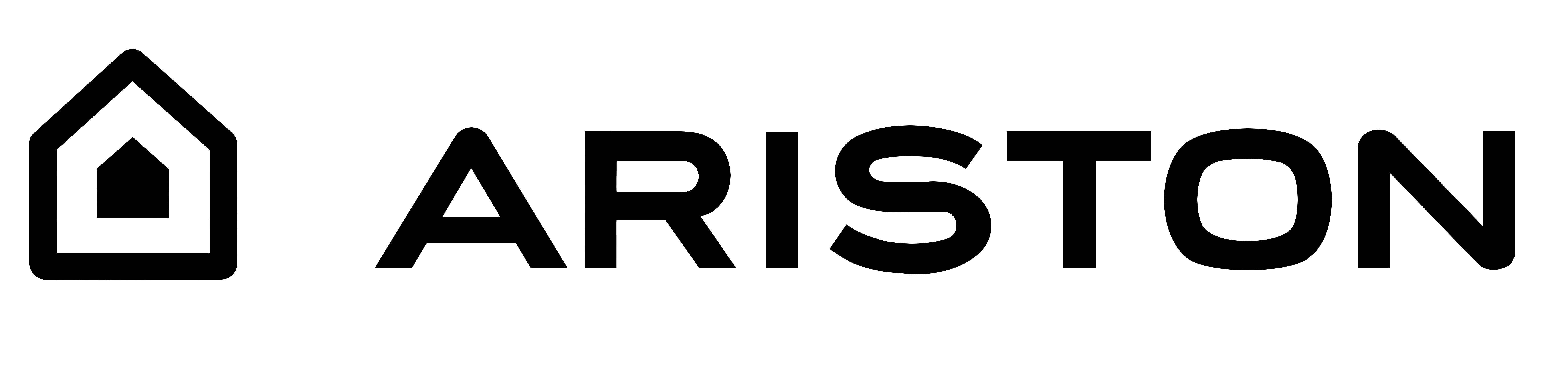 Logo Ariston Black PNG - 107556