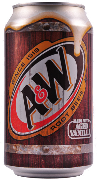 Au0026W Root Beer, 355ml Can