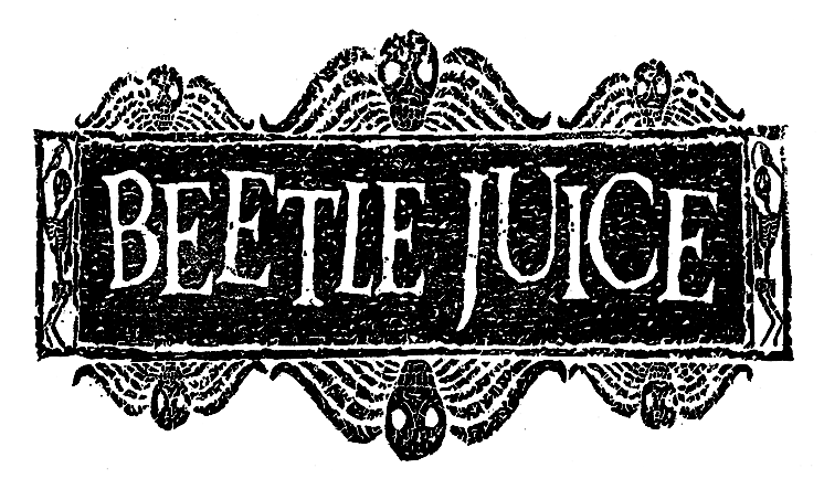 Beetlejuice tv show logo imag