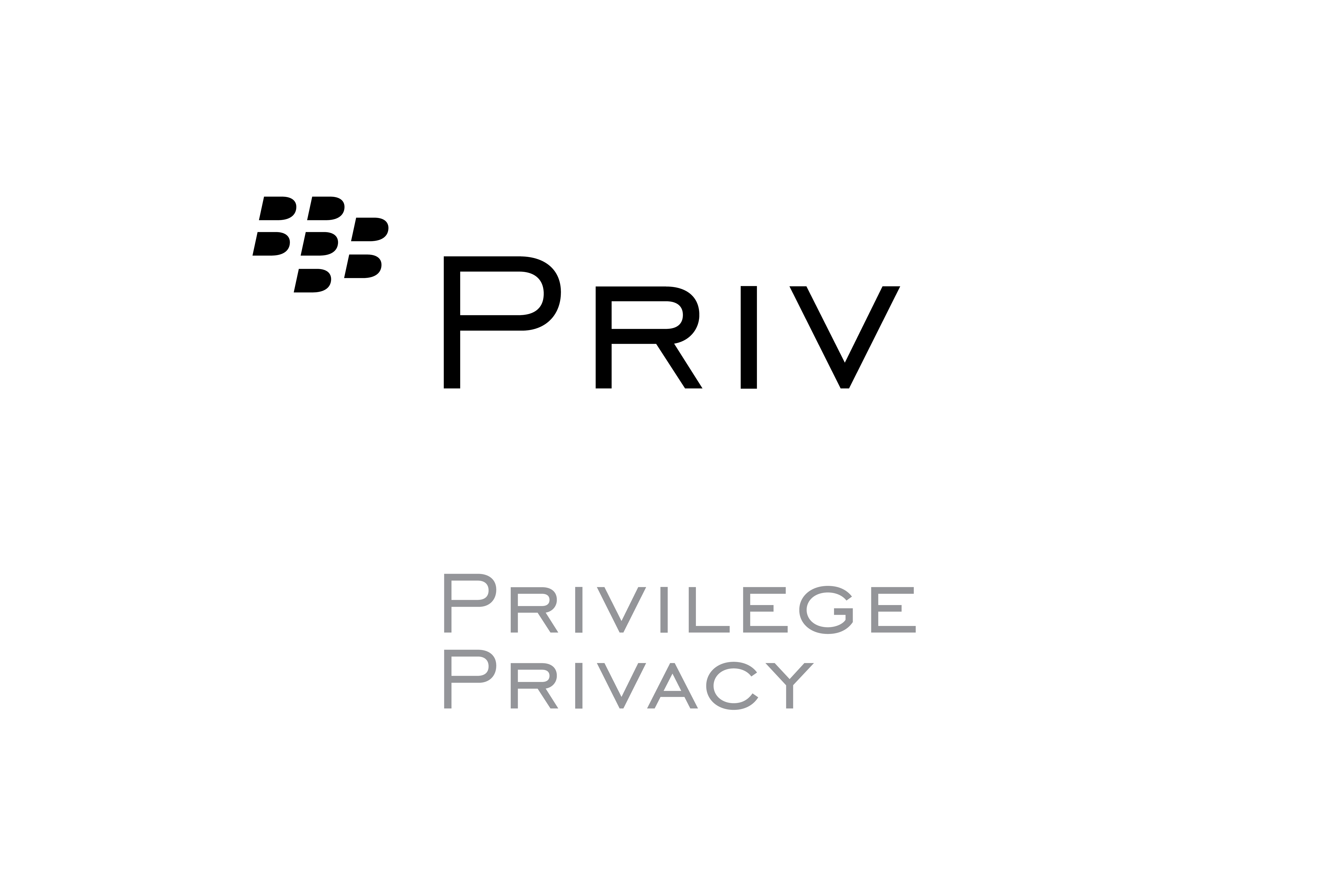 Logo Blackberry Priv PNG - 101933