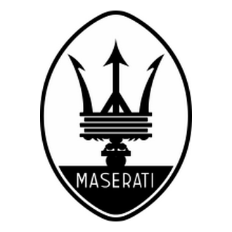 Logo Maserati on Maserati Log