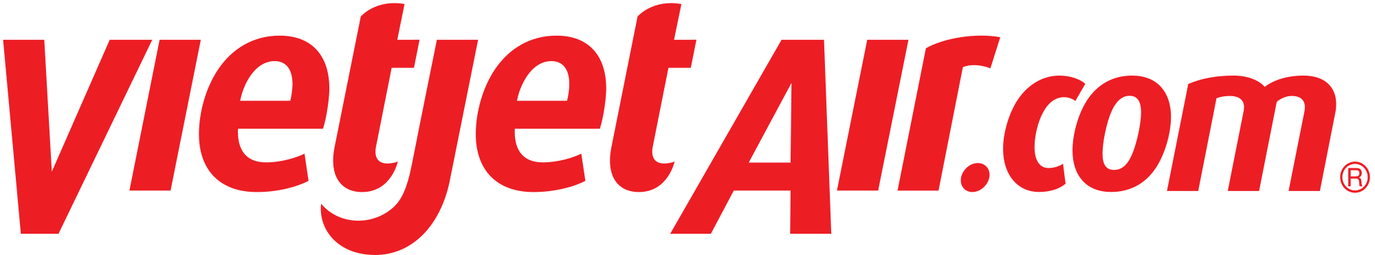 Vietjet Air logo, red