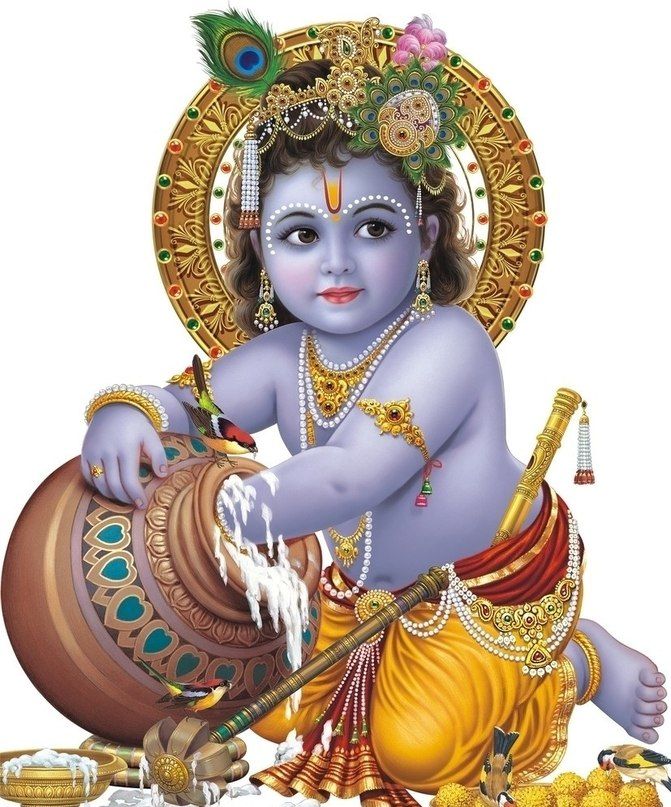 Lord Krishna HD PNG - 92869