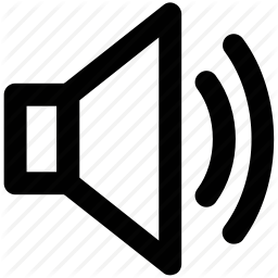Loud Sounds PNG Black And White - 155215
