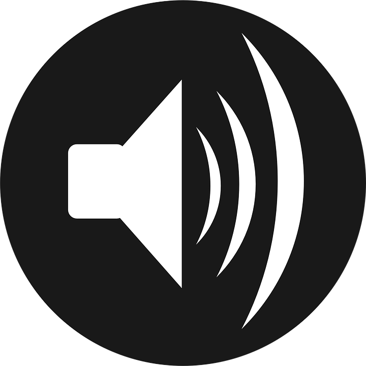 Loud Sounds PNG Black And White - 155225