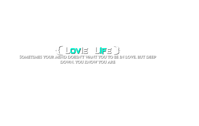 Love Text PNG - 1095