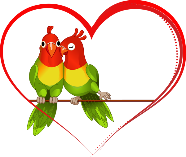 Lovebirds PNG HD - 142812