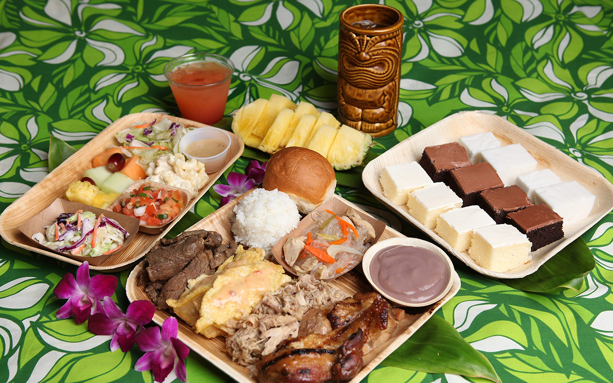 Luau Party Food Cards (  free